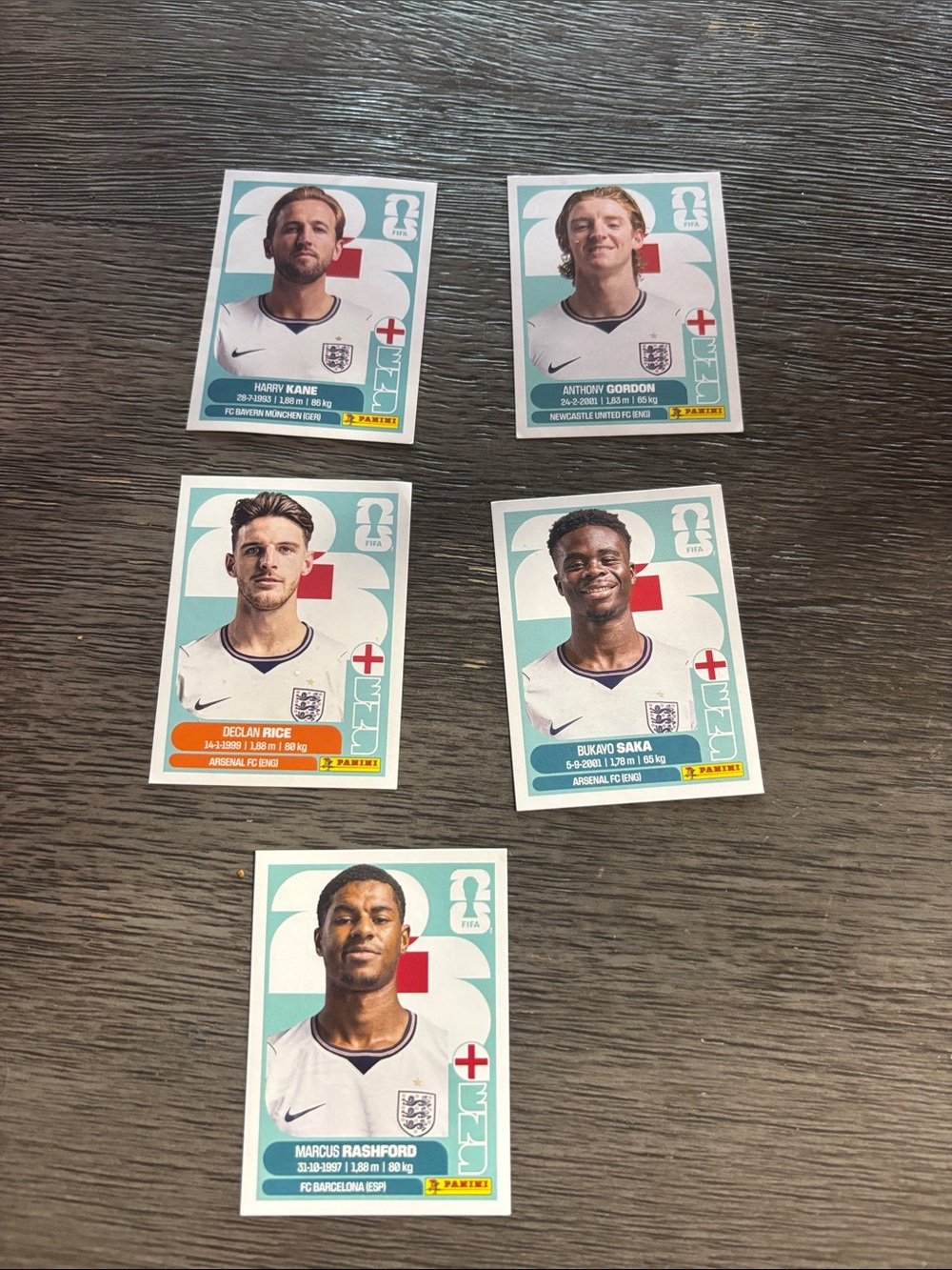 England Fifa World Cup Stickers 2026